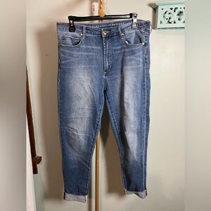 Article Blue Ankle Cropped Jeans Classic Style